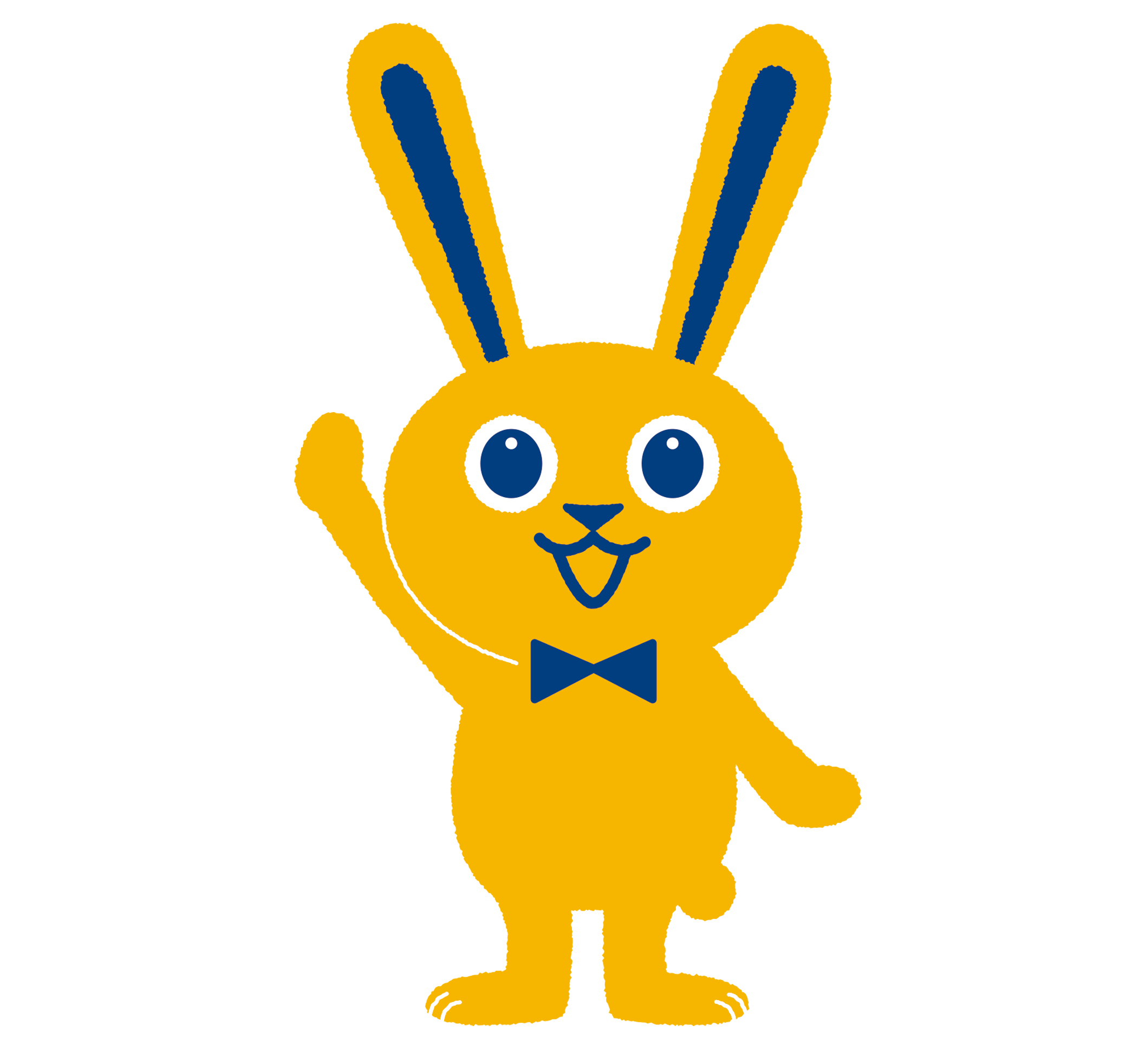 こくみんうさぎ 挙手